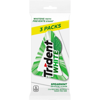 Trident White Spearmint (3